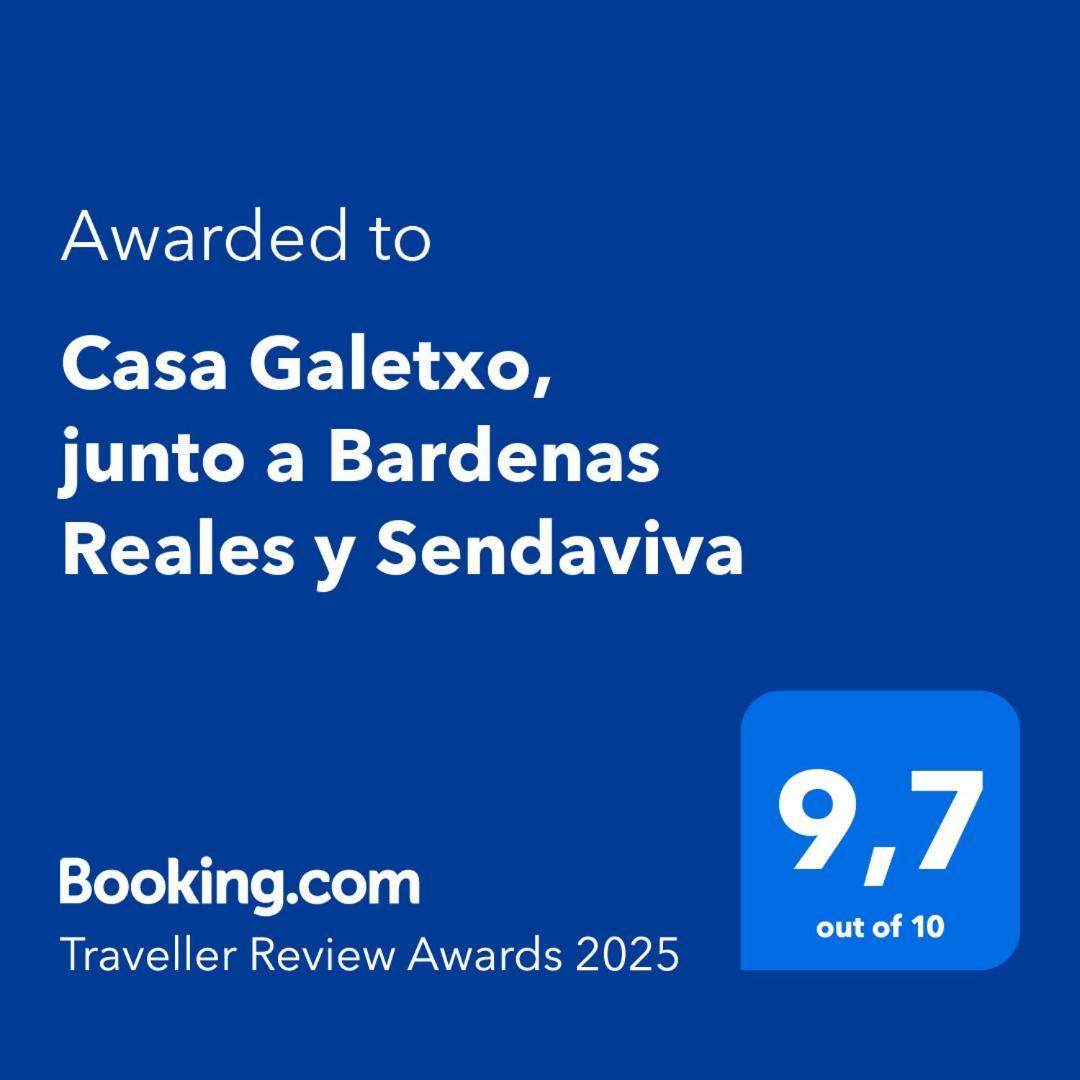 Casa Galetxo, Junto A Bardenas Reales Y Sendaviva Villa Valtierra Exteriör bild